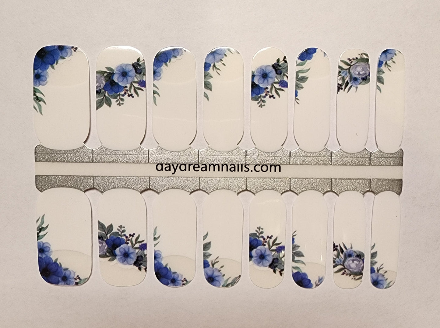 Floral Blue French (Exclusive)