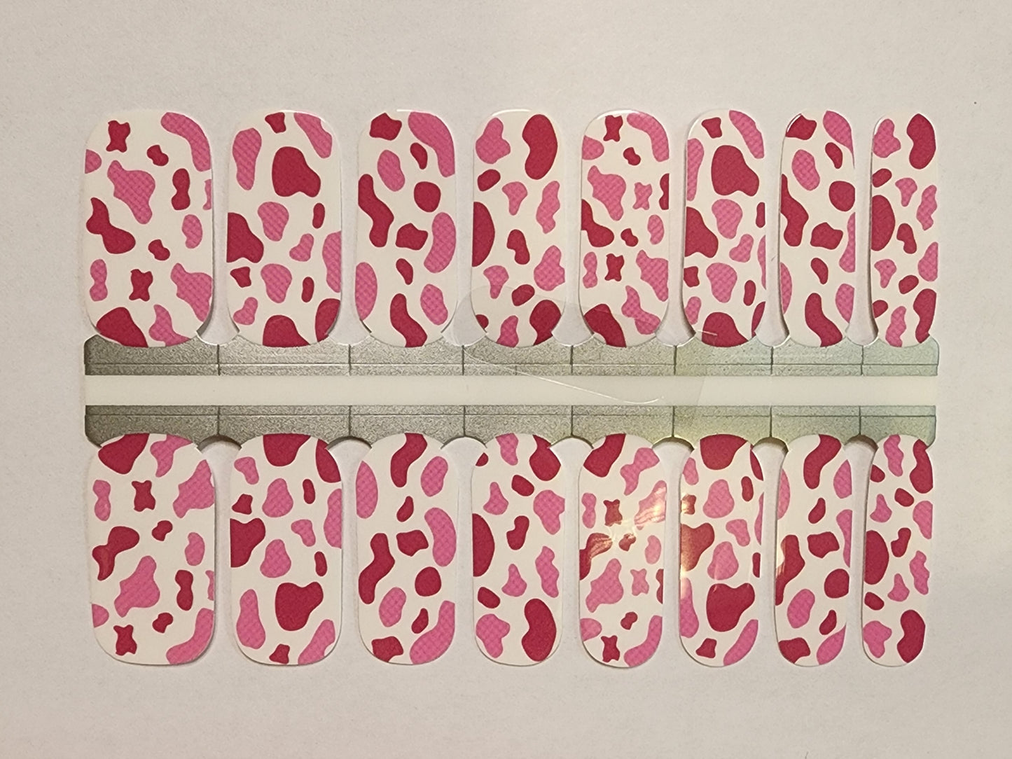 Pink Cow Print