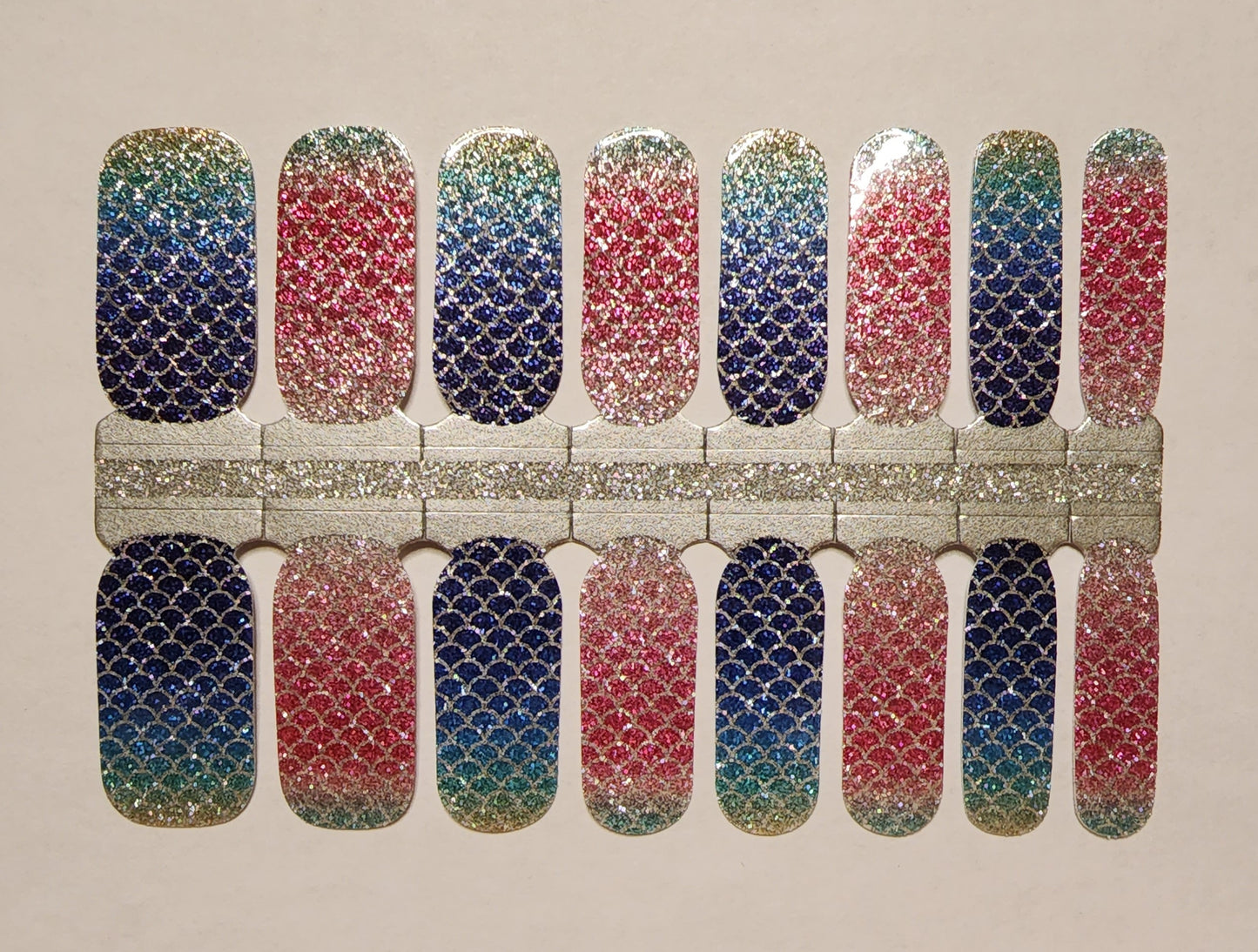 Gradient Glitter Mermaid