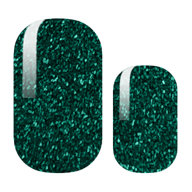 Deep Teal Glitter