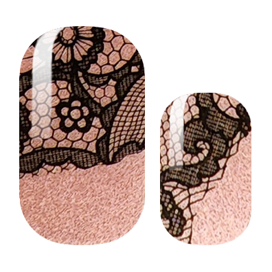Pink Shimmer Lace