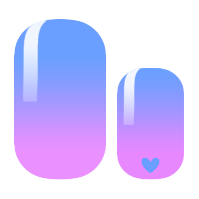 Ombre Hearts (Exclusive)