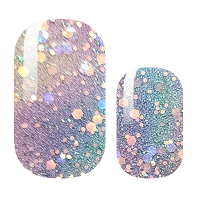 Pastel Swirl Glitter